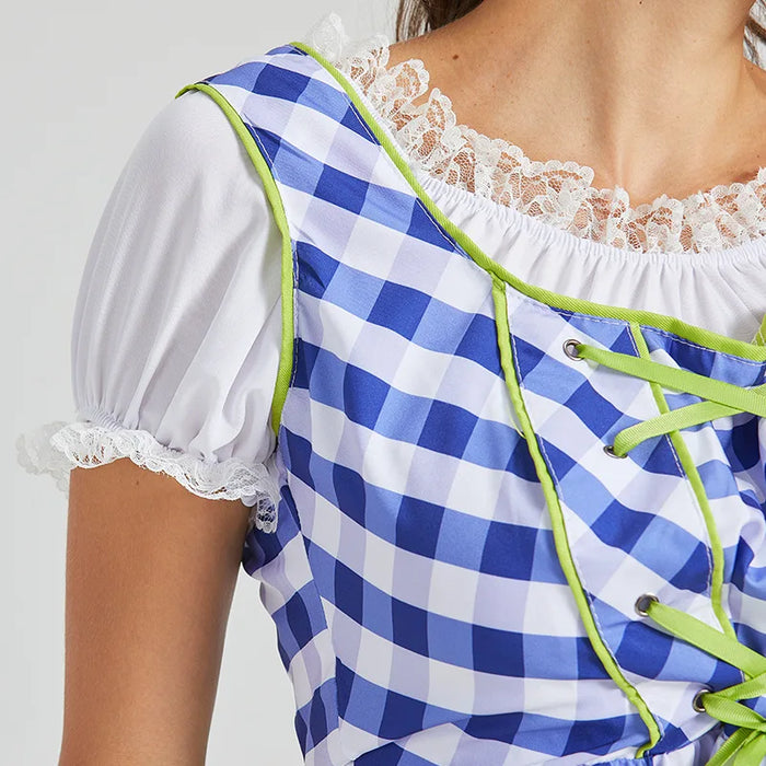 Oktoberfest Dirndl Halloween Kostüm Für Damen