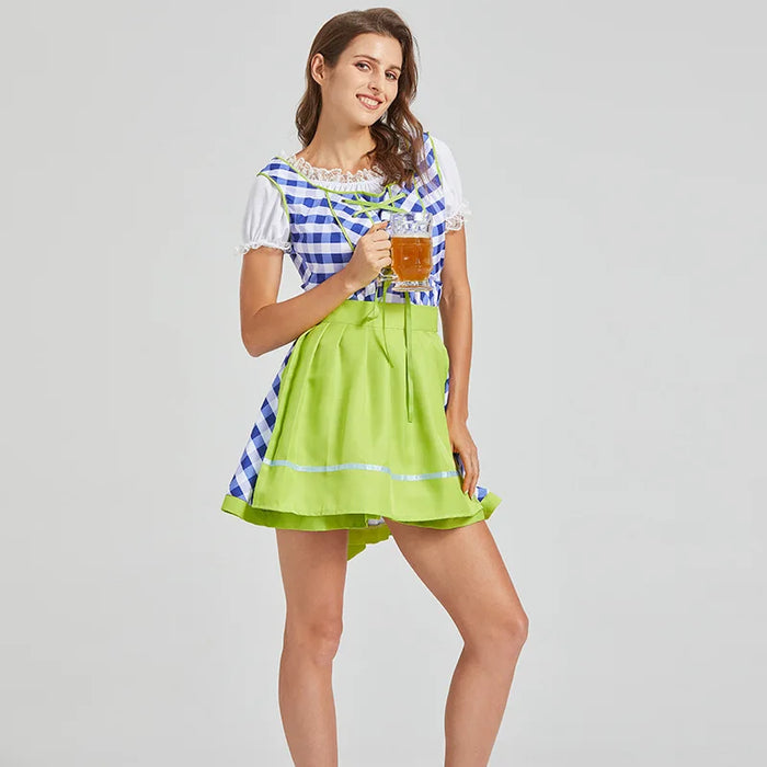 Oktoberfest Dirndl Halloween Kostüm Für Damen