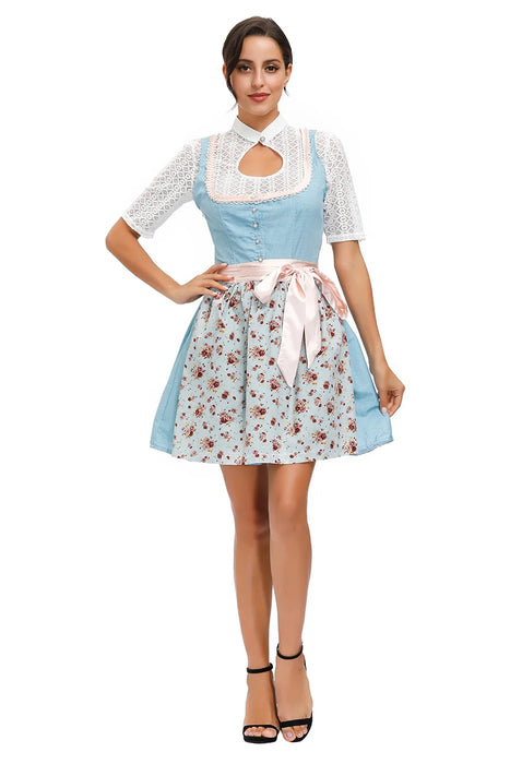 Halloween Dirndl Kostüm für Damen