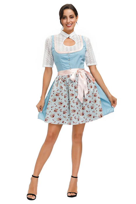 Halloween Dirndl Kostüm für Damen